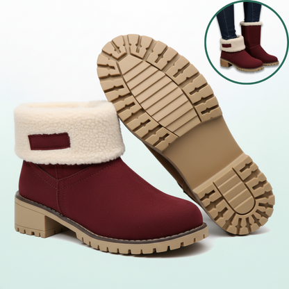 Almira – Warme Winter-Stiefeletten mit Absatz