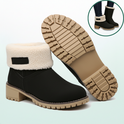 Almira – Warme Winter-Stiefeletten mit Absatz